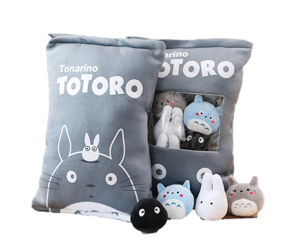 A Bag of Totoro Snack Pillow Totoro Doll Plush Toys - Ninna Plus