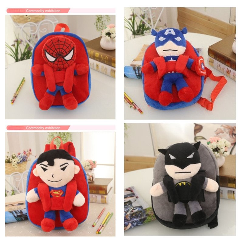 Avengers Plush Toy Backpack Children's Backpack Birthday Gift - Ninna Plus