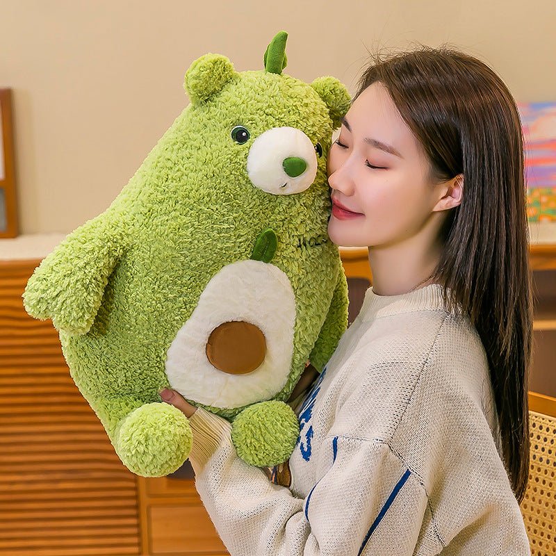 Avocado Green Bear Large Plush Toy Cute Animal Doll Teddy Bear - Ninna Plus