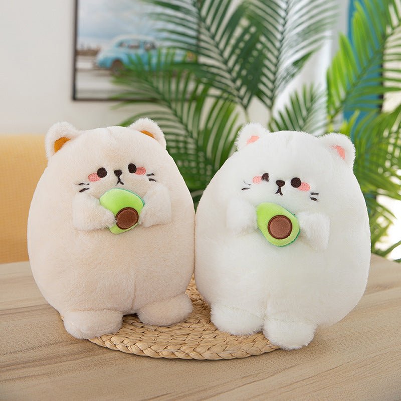 Avocado Plush Doll Cartoon Cat Doll - Ninna Plus