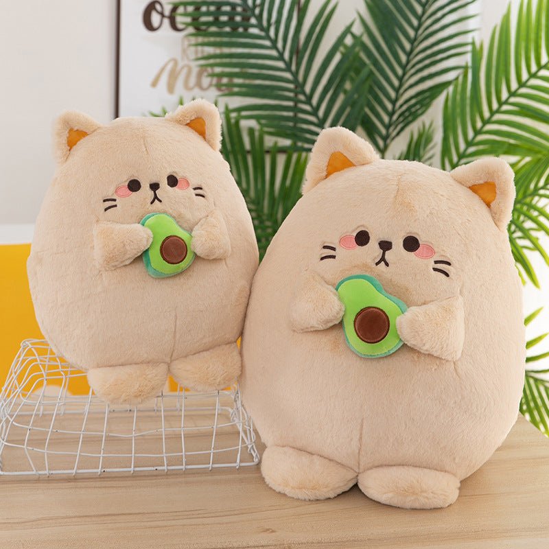 Avocado Plush Doll Cartoon Cat Doll - Ninna Plus