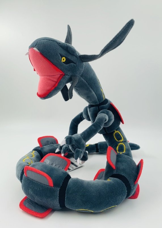 Black Sky Dragon Air Splitter Dragon Rayquaza Black Dragon Plush Doll Modeling with Skeleton - Ninna Plus