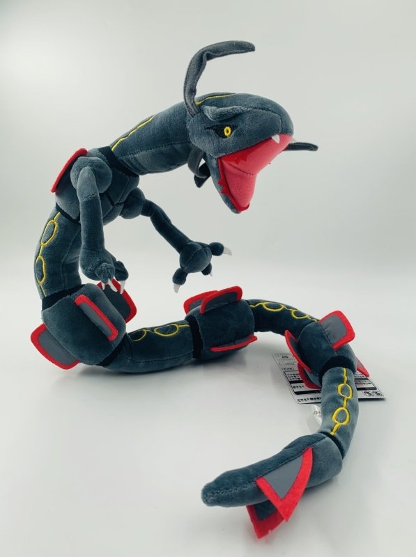 Black Sky Dragon Air Splitter Dragon Rayquaza Black Dragon Plush Doll Modeling with Skeleton - Ninna Plus
