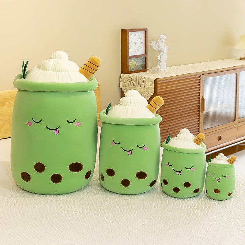BOBA! Milky Tea Cup Pillow, Pearl Cup Doll and Ice Cream Cup Plush Toy - Ideal Birthday Present - Ninna Plus Toys - Ninna Plus