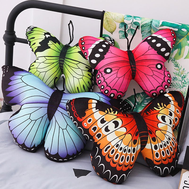 Butterfly Doll Internet Celebrity Cushion Korean Lovely Cute Girl Heart Personality Plush Toy Creative Pillow Girl Ins - Ninna Plus