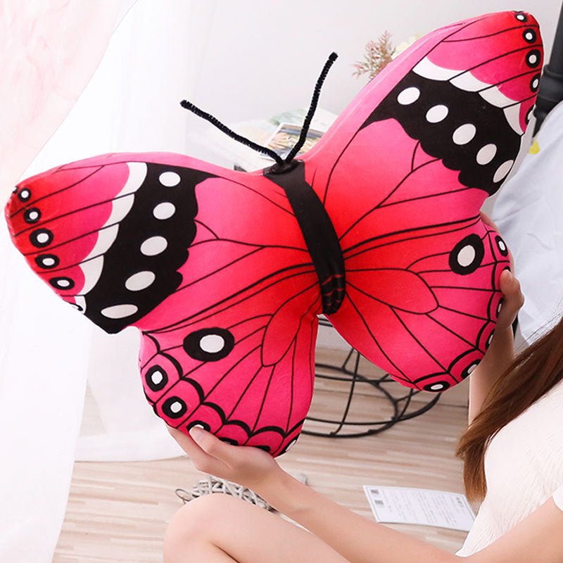 Butterfly Doll Internet Celebrity Cushion Korean Lovely Cute Girl Heart Personality Plush Toy Creative Pillow Girl Ins - Ninna Plus