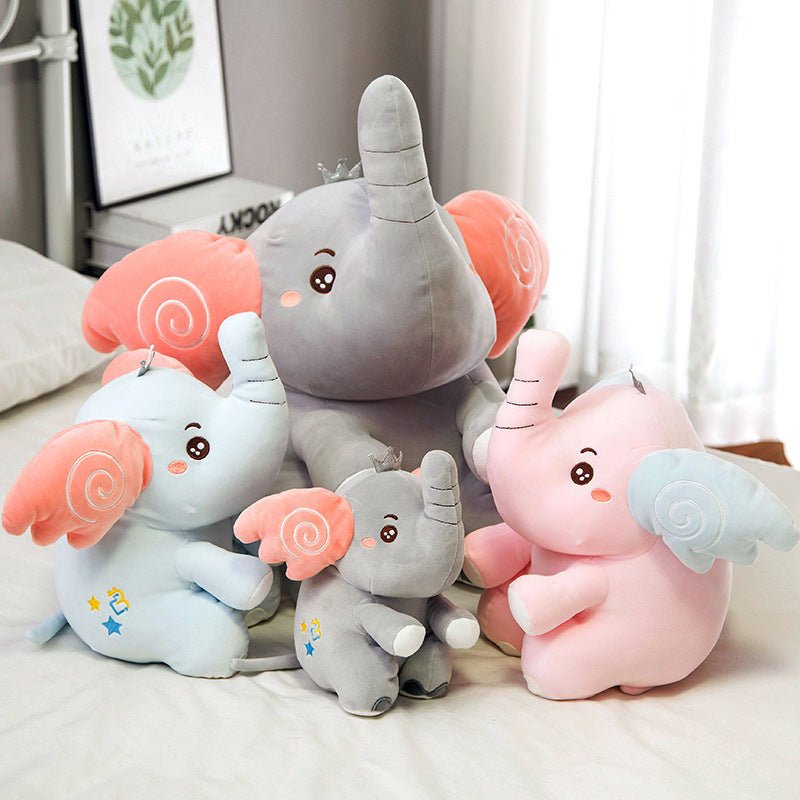 Cartoon Baby Elephant Children Doll Plush Toys Doll - Ninna Plus