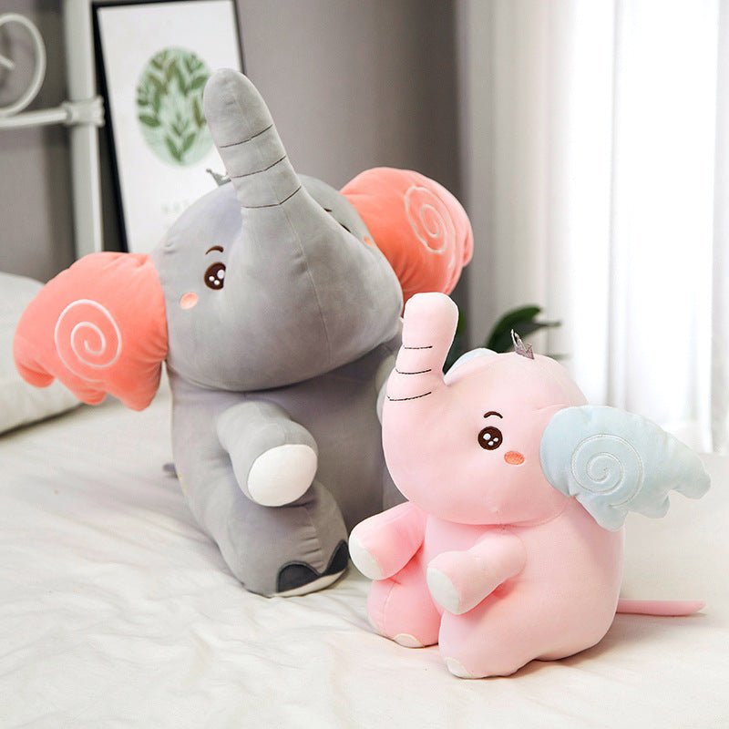 Cartoon Baby Elephant Children Doll Plush Toys Doll - Ninna Plus