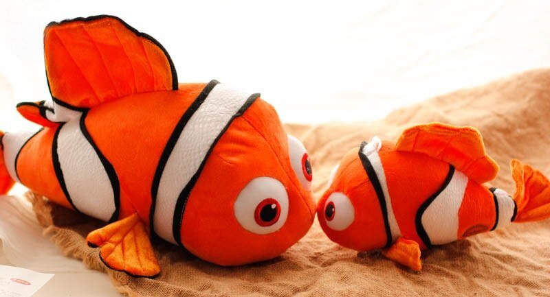 Cartoon Little Yellow Croaker Doll Clownfish Plush Toy Doll Golden Fish Pillow - Ninna Plus