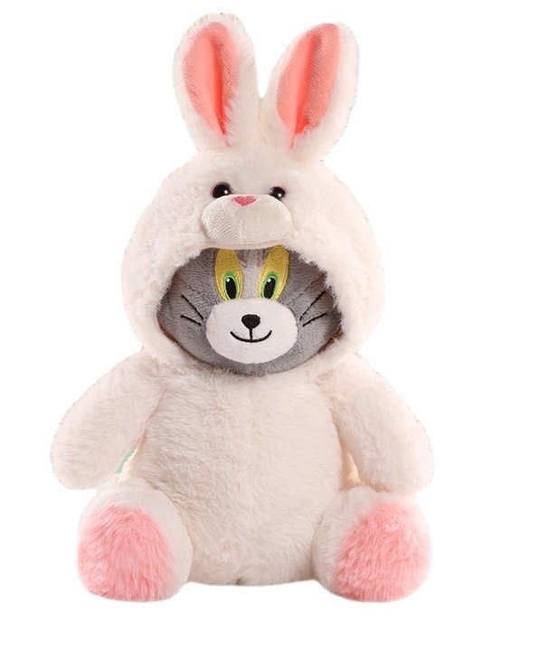 Cat and Mouse Plush Toy - Soft & Safe High-Quality Material for Ages 3+, Fun & Educational, Perfect Gift, 22CM - Ninna Plus