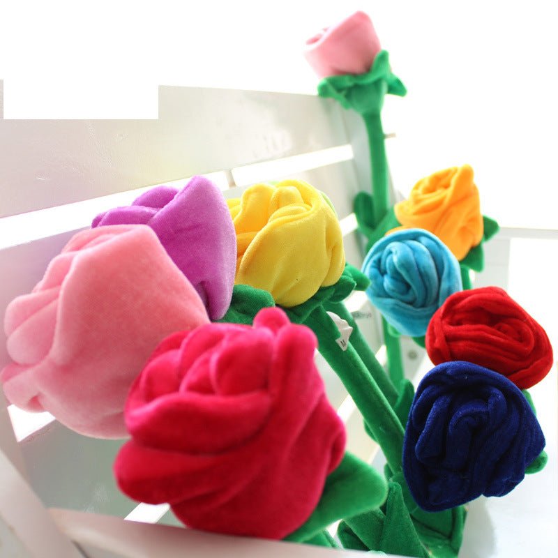Cloth Cartoon Rose Plush Toy - Ninna Plus