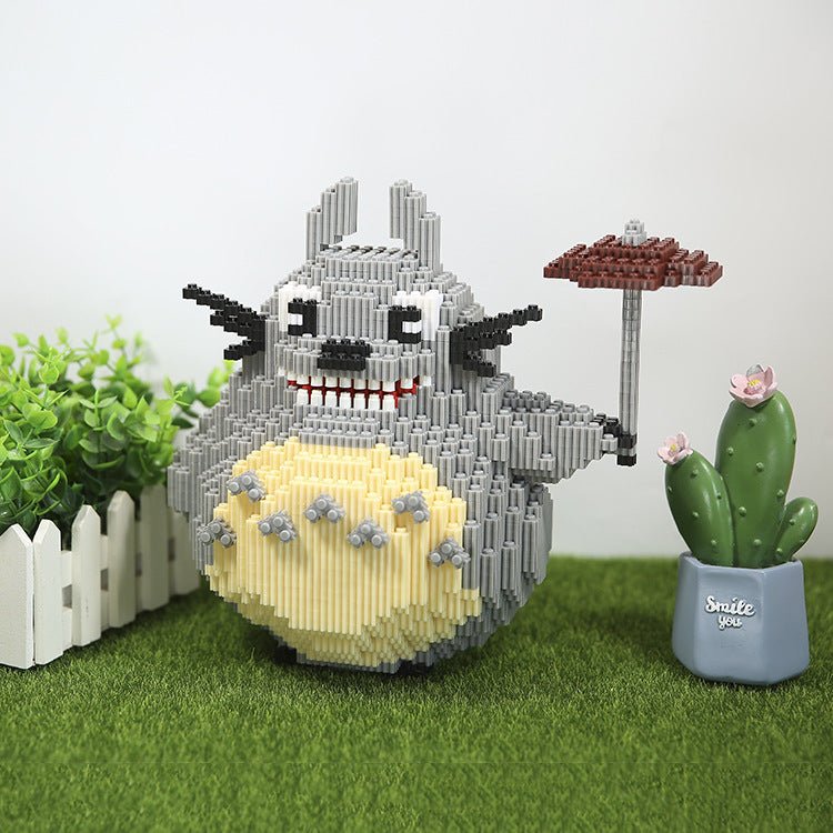 Compatible with Lego Creative Totoro Toy Children's Puzzle Splicing Splicing Particle Building Blocks - Ninna Plus