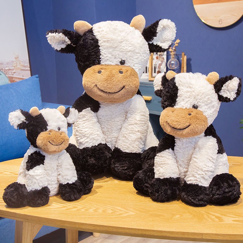 Cute and Soft Cow Stuffed Animal - Perfect Birthday Gift for Kids - 9 Inches - Ninna Plus