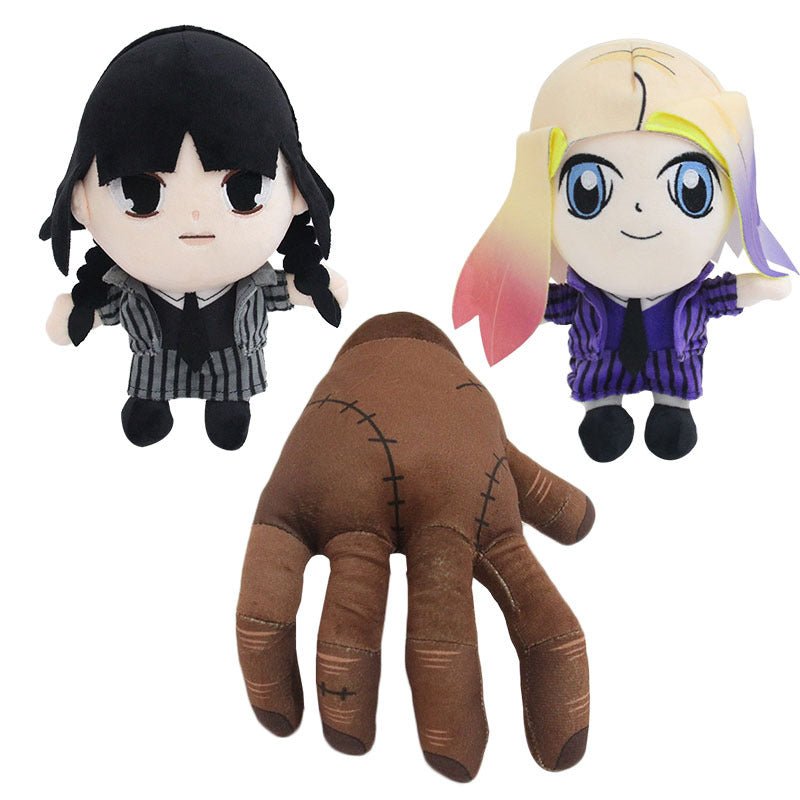 Cute and Soft Wednesday Addams Plush Toys - Perfect for Addams Family Fans and Kids Birthday Gift - Ninna Plus