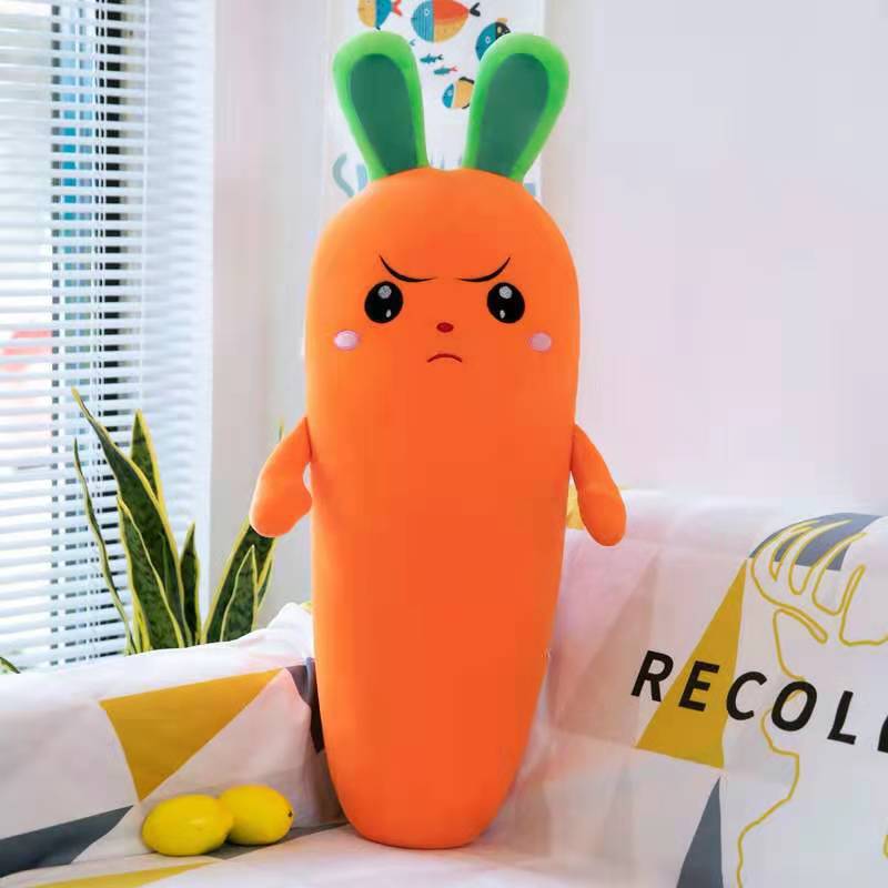 Cute Carrot Pillow Doll Long Pillow Plush Toy - Ninna Plus