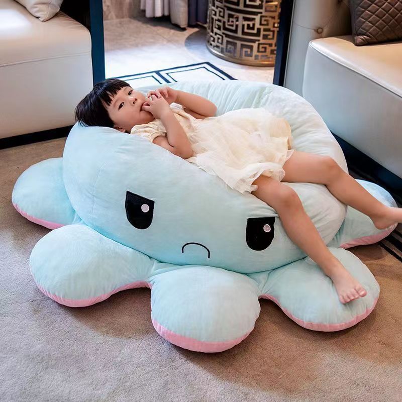 Cute Flip Octopus Doll Pillow Double-Sided Flip Face Changing Octopus Doll - Ninna Plus