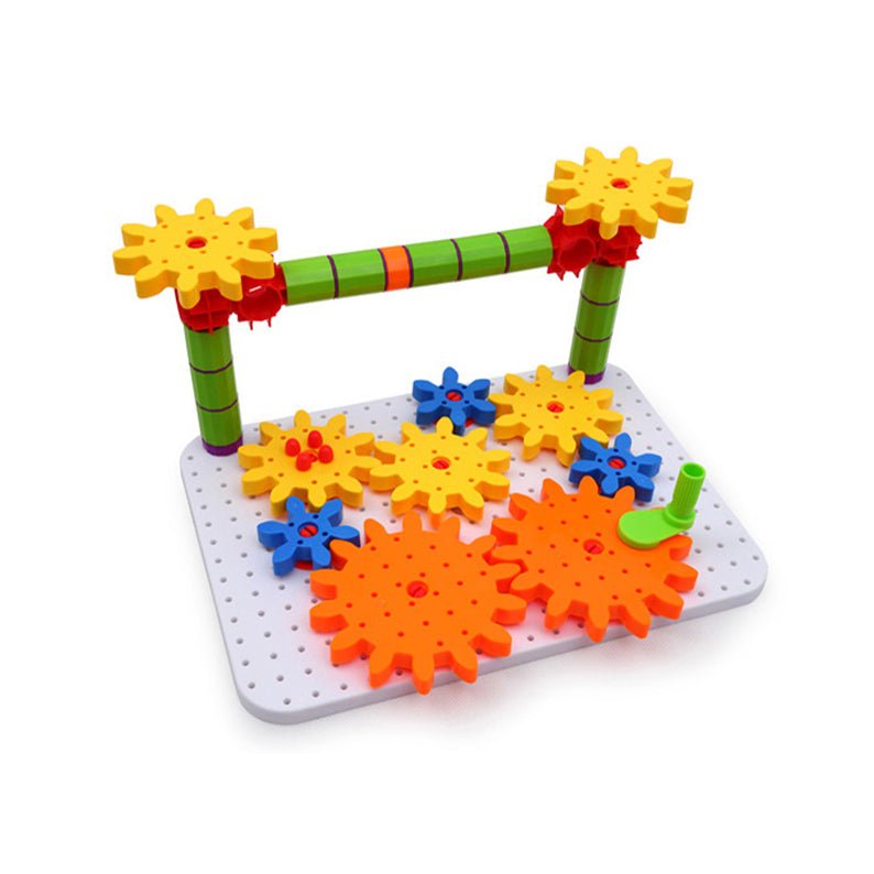 Educational kids play variable construction diy abs funny plastic gear toys - Ninna Plus