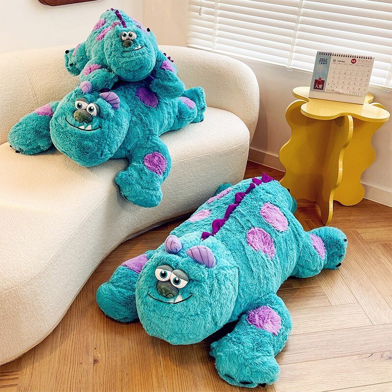 Foreign Trade New Blue Wool Monster Doll Monster University Sullivan Doll Large Lying Style Pillow Birthday Gift Wholesale - Ninna Plus