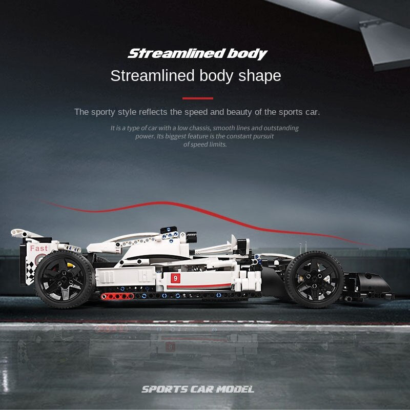 Formula F1 Technology Series Static Version Racing 911rsr Assembled Building Blocks - Ninna Plus
