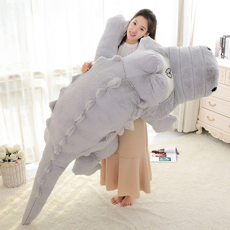 Large Lying Style Crocodile Doll Plush Toys Alligator Pillow Cushion Doll - Ninna Plus