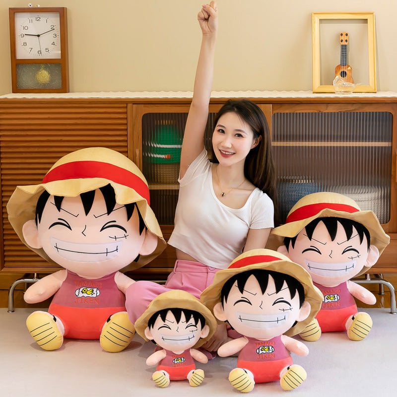 Luffy Chopper King of the Sea Doll Boys' Doll Doll Pillow Birthday Gift New Plush Toy - Ninna Plus