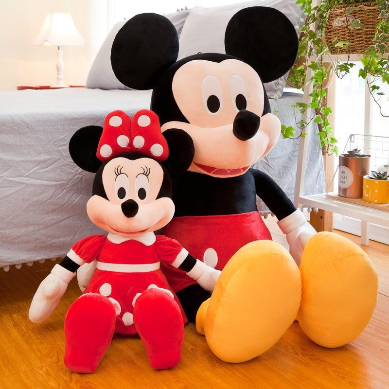 Mickey Minnie Doll Mickey Mouse Plush Toy Doll Year of the Rat Mascot Small Girl New Year Gift for School Opens - Ninna Plus