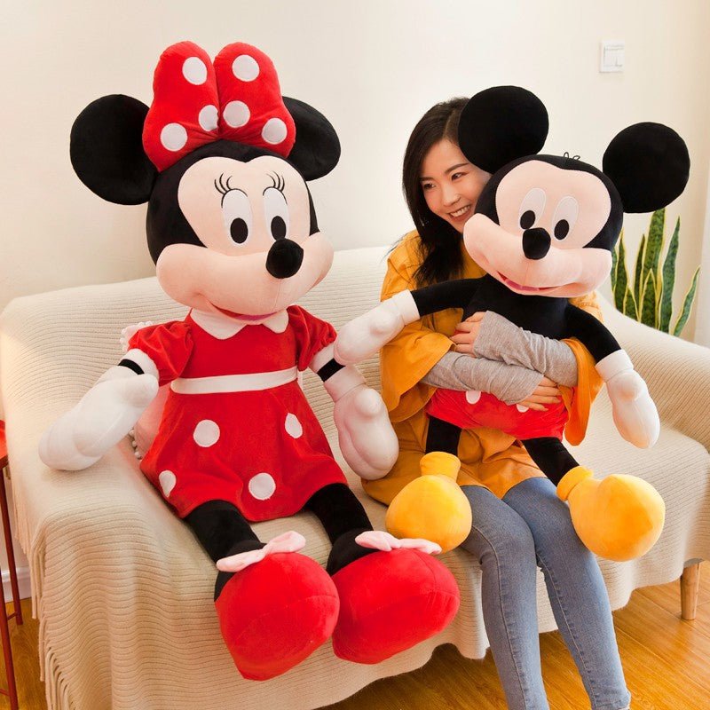 Mickey Minnie Doll Mickey Mouse Plush Toy Doll Year of the Rat Mascot Small Girl New Year Gift for School Opens - Ninna Plus