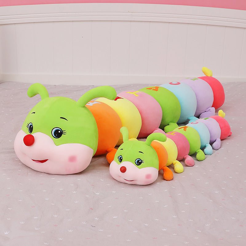 New Cute Pet Caterpillar Plush Toy Doll Large Sleeping Pillow - Ninna Plus