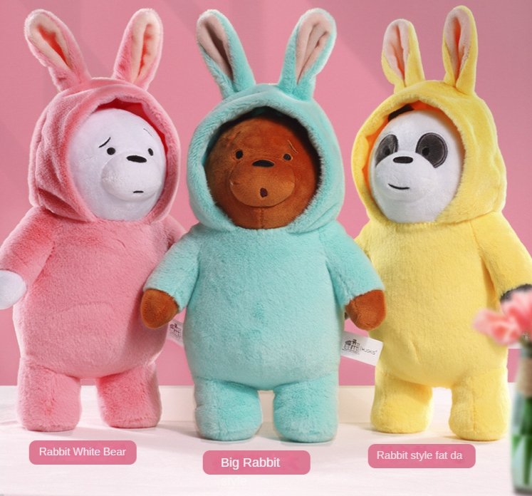 Our Naked Bear Plush Toy Role-Playing Doll Cute Rabbit Playing Tiger Doll Girls' Gifts - Ninna Plus