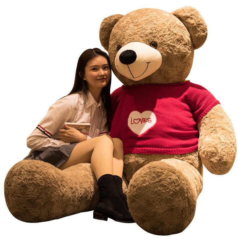 Oversized Teddy Bear Doll Plush Toys Bear Doll Valentine's Day Gift Girl Confession Dressing BEBEAR - Ninna Plus