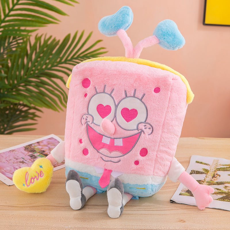 Pink SpongeBob Plush Toy Doll Rag Doll Pillow - Ninna Plus