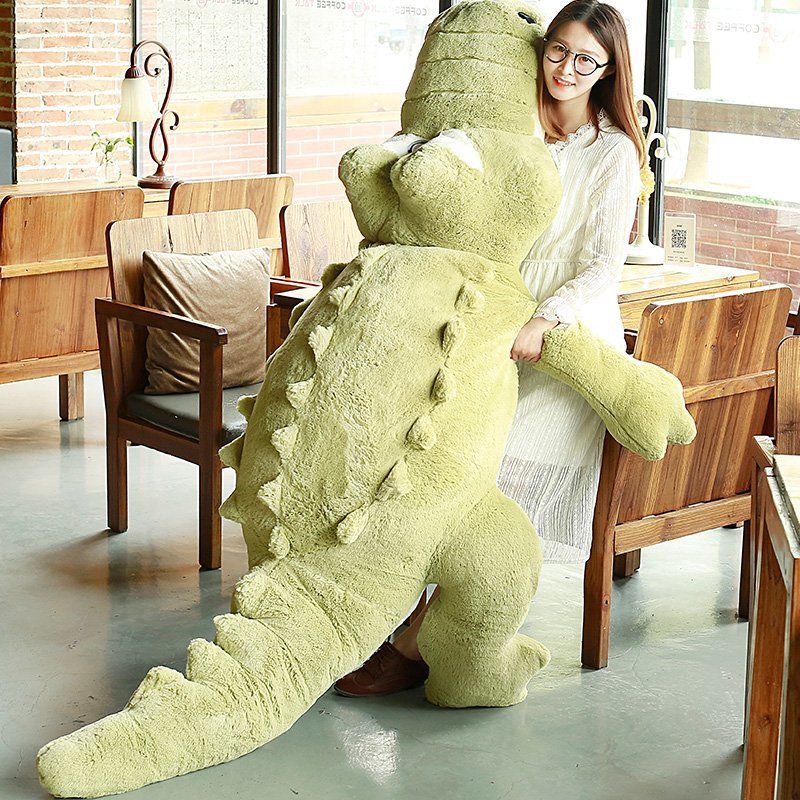 Plush Toy Large Stuffed Crocodile Pillow - Ninna Plus