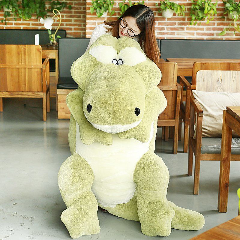 Plush Toy Large Stuffed Crocodile Pillow - Ninna Plus