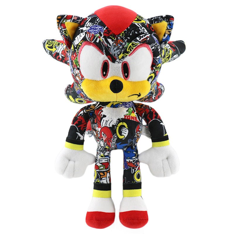 Printed Sonic Hedgehog Sonic the Hedgehog Plush Doll Super Super Sony Game Toy - Ninna Plus