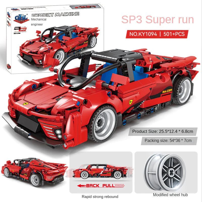 Supercar Racing Speed without limit, lego compatible toy - Ninna Plus