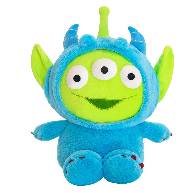 Three-Eyed Monster Plush Toy Little Monster Animal Gifts for Children and Girls Cute Sleeping Doll Pillow Large - Ninna Plus