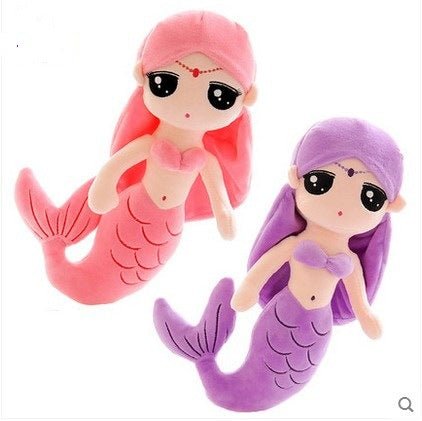 Wholesale Cute Mermaid Princess Ragdoll Plush Toy Little Girl Doll Pillow Doll - Ninna Plus